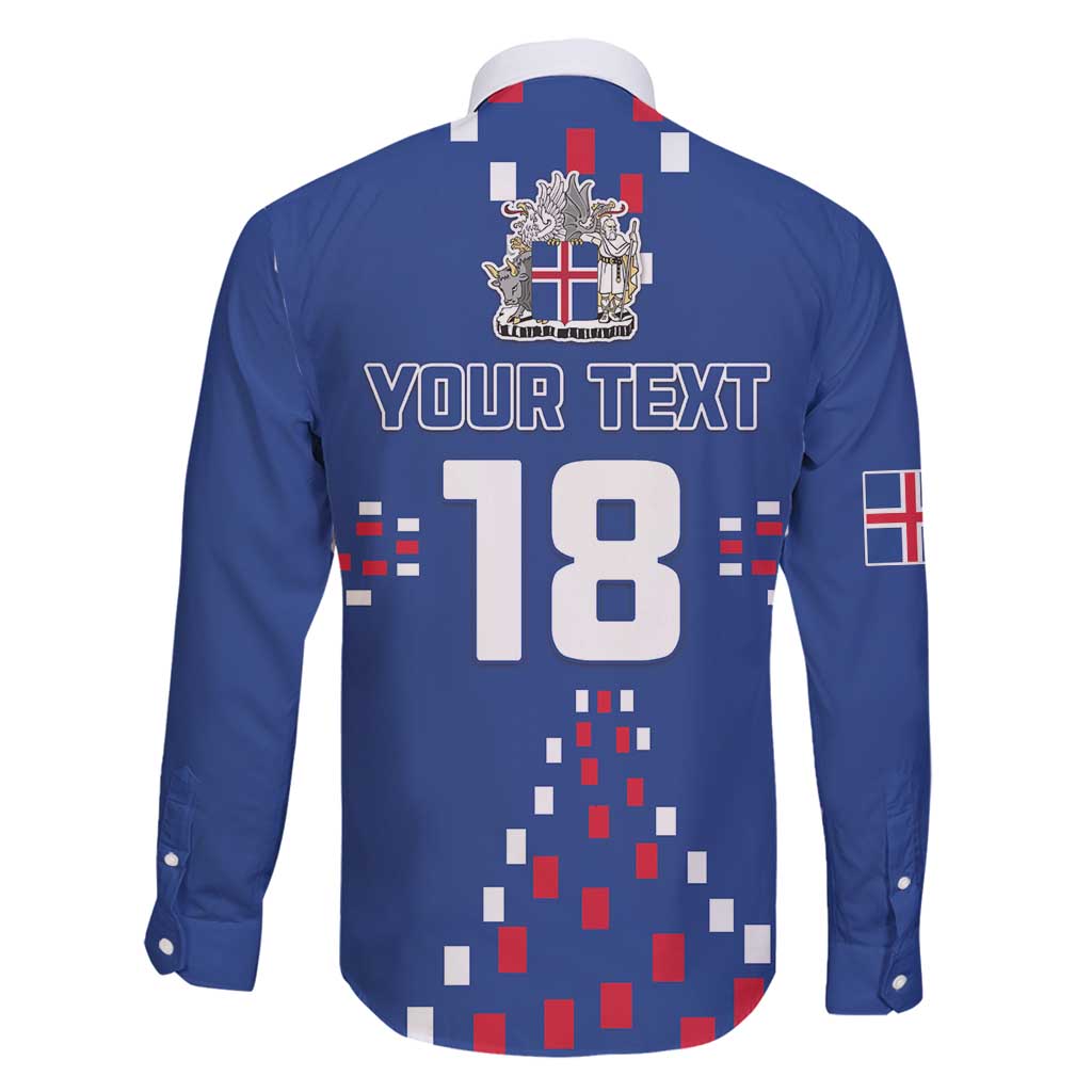 Custom Iceland Football Family Matching Off Shoulder Short Dress and Hawaiian Shirt Go Champion