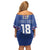 Custom Iceland Football Family Matching Off Shoulder Short Dress and Hawaiian Shirt Go Champion