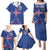 Custom Iceland Football Family Matching Puletasi and Hawaiian Shirt Go Champion