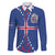 Custom Iceland Football Family Matching Puletasi and Hawaiian Shirt Go Champion