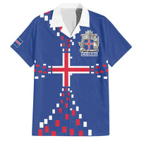 Custom Iceland Football Family Matching Short Sleeve Bodycon Dress and Hawaiian Shirt Go Champion