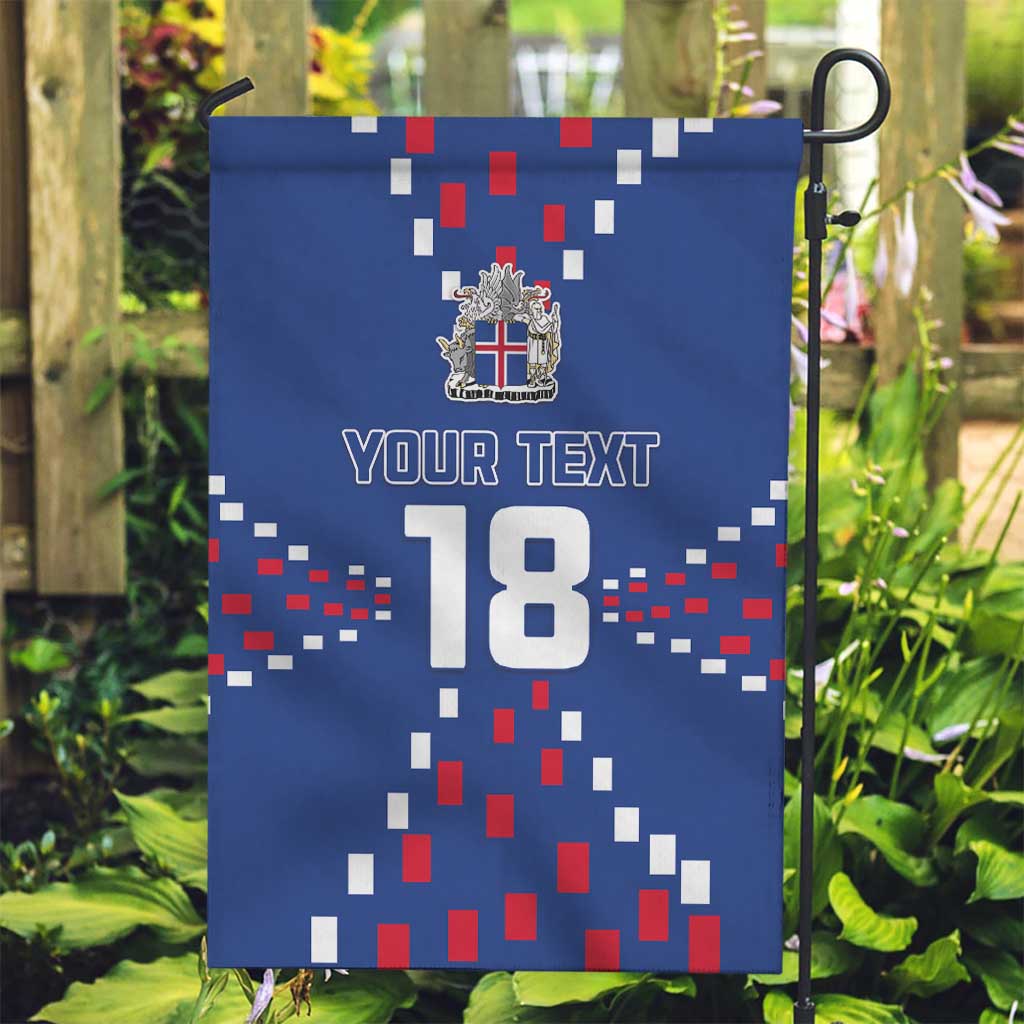 Custom Iceland Football Garden Flag Go Champion