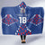 Custom Iceland Football Hooded Blanket Go Champion