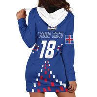 Custom Iceland Football Hoodie Dress Go Champion