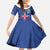 Custom Iceland Football Kid Short Sleeve Dress Go Champion