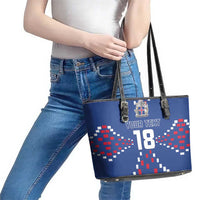 Custom Iceland Football Leather Tote Bag Go Champion