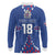 Custom Iceland Football Long Sleeve Polo Shirt Go Champion