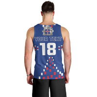 Custom Iceland Football Men Tank Top Go Champion