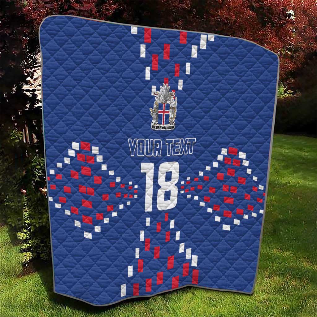 Custom Iceland Football Quilt Go Champion