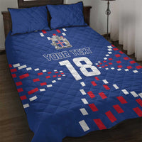 Custom Iceland Football Quilt Bed Set Go Champion