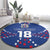 Custom Iceland Football Round Carpet Go Champion
