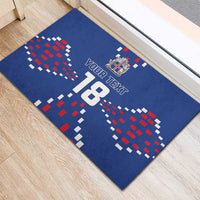 Custom Iceland Football Rubber Doormat Go Champion