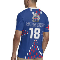 Custom Iceland Football Rugby Jersey Go Champion