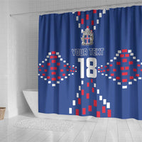 Custom Iceland Football Shower Curtain Go Champion