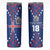 Custom Iceland Football Skinny Tumbler Go Champion