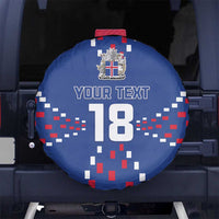 Custom Iceland Football Spare Tire Cover Go Champion