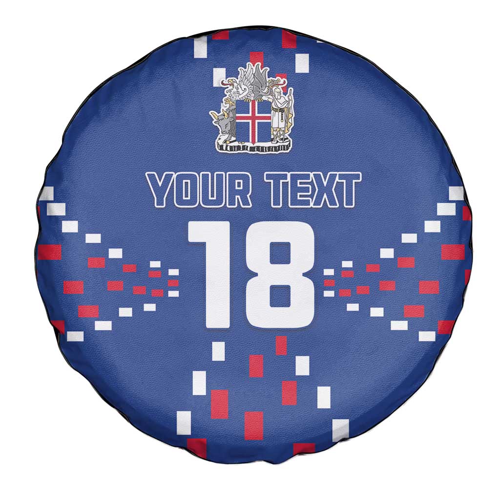 Custom Iceland Football Spare Tire Cover Go Champion