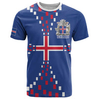 Custom Iceland Football T Shirt Go Champion
