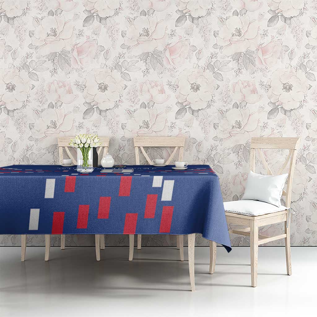 Custom Iceland Football Tablecloth Go Champion