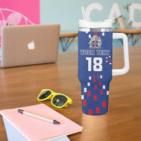 Custom Iceland Football Tumbler With Handle Go Champion