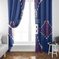 Custom Iceland Football Window Curtain Go Champion