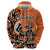 Personalized Canada Haida Eagle Hoodie Orange Style - Wonder Print Shop