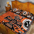 Personalized Canada Haida Eagle Quilt Bed Set Orange Style - Wonder Print Shop
