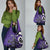 Personalized Canada Haida Eagle Grocery Bag Purple Style