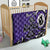 Personalized Canada Haida Eagle Quilt Purple Style - Wonder Print Shop