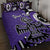 Personalized Canada Haida Eagle Quilt Bed Set Purple Style - Wonder Print Shop
