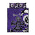 Personalized Canada Haida Eagle Quilt Bed Set Purple Style - Wonder Print Shop