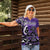 Personalized Canada Haida Eagle Women Polo Shirt Purple Style - Wonder Print Shop