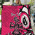 Personalized Canada Haida Eagle Quilt Pink Style - Wonder Print Shop