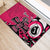 Personalized Canada Haida Eagle Rubber Doormat Pink Style - Wonder Print Shop