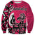 Personalized Canada Haida Eagle Sweatshirt Pink Style - Wonder Print Shop