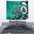Personalized Canada Haida Eagle Tapestry Turquoise Style - Wonder Print Shop