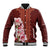 Africa Dashiki Baseball Jacket With Belladonna Lily - Wonder Print Shop