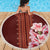 Africa Dashiki Beach Blanket With Belladonna Lily - Wonder Print Shop