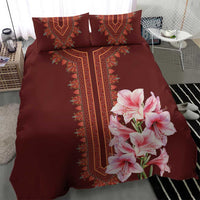 Africa Dashiki Bedding Set With Belladonna Lily - Wonder Print Shop