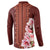 Africa Dashiki Button Sweatshirt With Belladonna Lily - Wonder Print Shop
