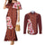 Africa Dashiki Couples Matching Mermaid Dress and Long Sleeve Button Shirt With Belladonna Lily