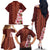 Africa Dashiki Family Matching Off The Shoulder Long Sleeve Dress and Hawaiian Shirt With Belladonna Lily - Wonder Print Shop