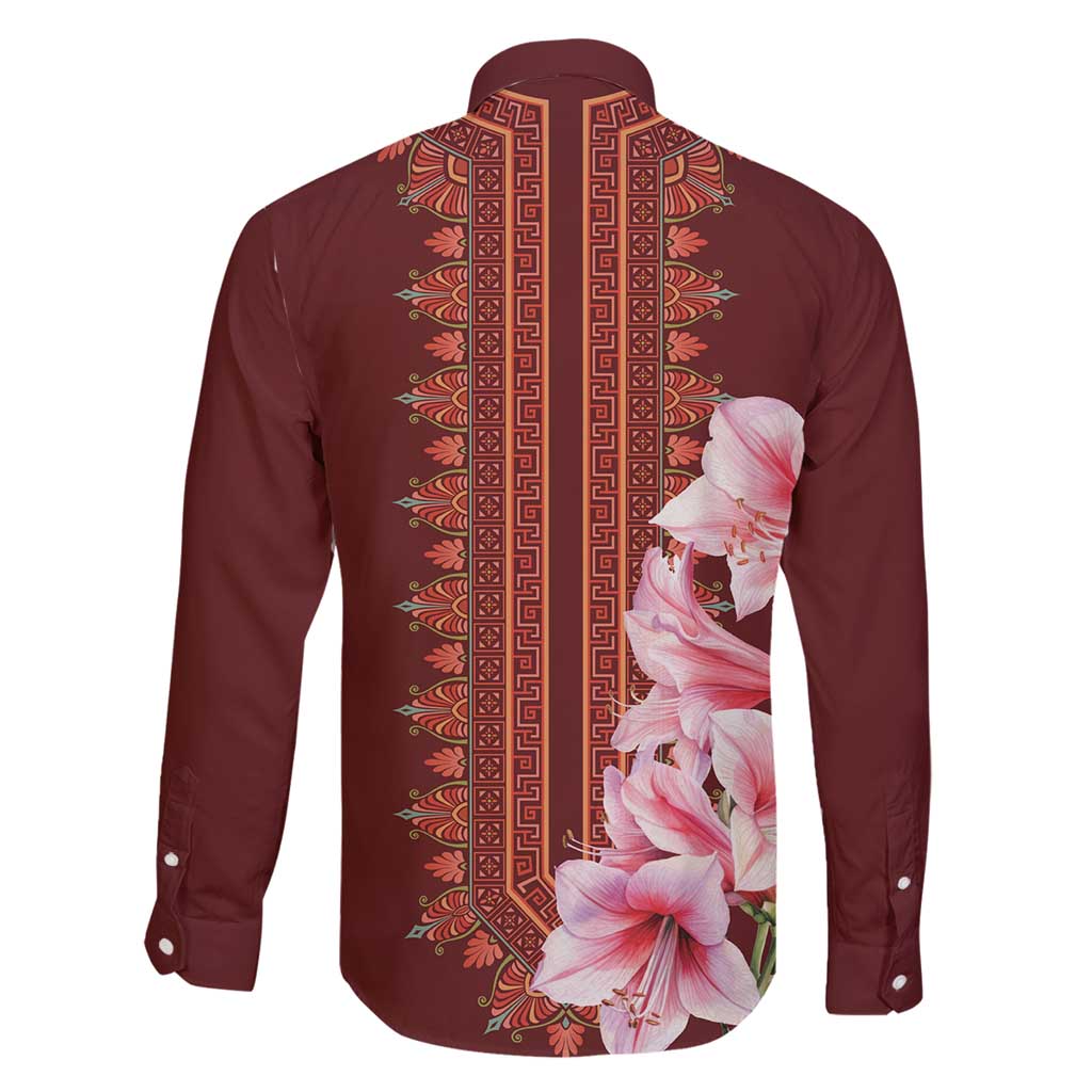Africa Dashiki Family Matching Tank Maxi Dress and Hawaiian Shirt With Belladonna Lily - Wonder Print Shop
