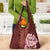 Africa Dashiki Grocery Bag With Belladonna Lily