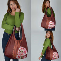 Africa Dashiki Grocery Bag With Belladonna Lily
