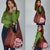 Africa Dashiki Grocery Bag With Belladonna Lily