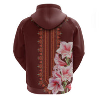 Africa Dashiki Hoodie With Belladonna Lily - Wonder Print Shop