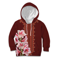 Africa Dashiki Kid Hoodie With Belladonna Lily - Wonder Print Shop