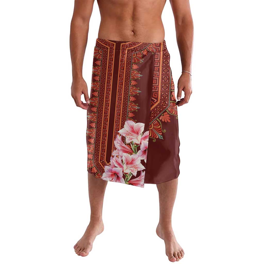 Africa Dashiki Lavalava With Belladonna Lily - Wonder Print Shop
