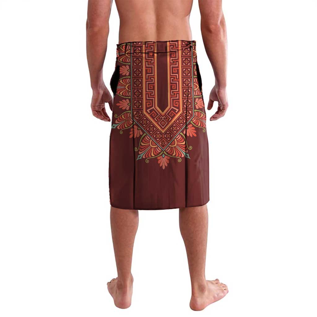 Africa Dashiki Lavalava With Belladonna Lily - Wonder Print Shop